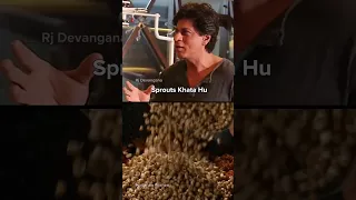 Shah Rukh Khan's Diet Plan revealed 🍖🥚🫘🥗 #Shorts #srk