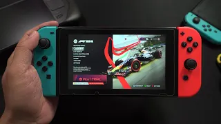 F1 23 Gameplay On Nintendo Switch