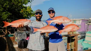 JAMAICAN Red Snapper Dish! Catch/Clean/Cook