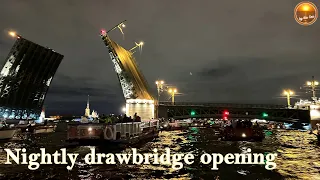 Nightly drawbridge opening - Legendary St Petersburg experience | 2023