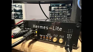 Hermes Lite 2 Unboxing Build Set up Thetis Settings Yeti Mic VFO Ecoder MercuryIIIS Part 1