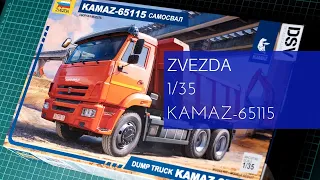 Zvezda 1/35 KAMAZ-65115 (3650) Review