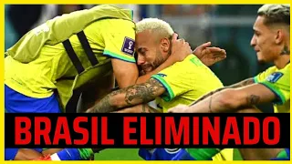 PERDEMOS! Brasil perde pra Croácia nos pênaltis e é ELIMINADO da Copa do Mundo.