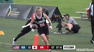 IFAF Girl's U17 Gold Medal - USA 39 vs JPN 13