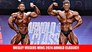 WESLEY VISSERS Defeats Ramon Dino and WINS 2024 Arnold Classic