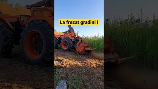 Mini Tractor cu freza 4x4 #mxc #tractor