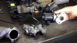 VW Touareg 2008 - Removing the EGR valve