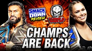 WWE Smackdown LIVE Review 10/28/22 - SAMI ZAYN MAKES THE BLOODLINE CRACK ON LIVE TELEVISION 😂