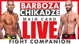*LIVESTREAM* UFC Vegas 35: Barboza vs. Chikadze Fight Companion | TUF 29 Finale