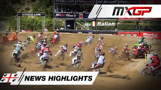 News Highlights in Italiano | MXGP of Sardegna 2024 #MXGP #Motocross