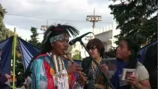 Индейцы в Москве 2012 09 29  Вайра ньян  Wayanakuy