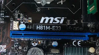 Msi H81-E33 No power fixed ✅