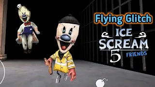 Flying Glitch In Ice Scream 5 #Shorts