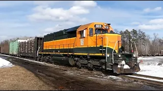 CHASING THE ESCANABA & LAKE SUPERIOR RAILROAD SOUTH FOR 50 MILES!  | Jason Asselin
