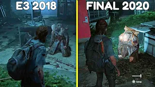 The Last of Us Part 2 - E3 2018 Vs Final Retail Graphics Comparison