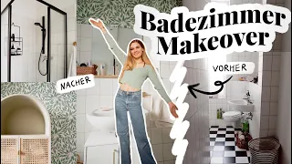 Extreme Badezimmer Transformation - Room Makeover in meiner Wohnung // I'mJette