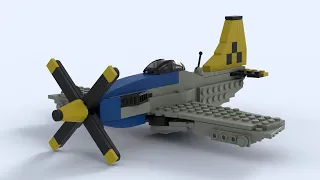 Lego P51D MOC (565)