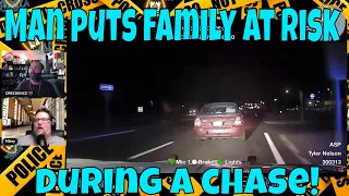 Arkansas Police Chase Man With Wife And Kids In The Car