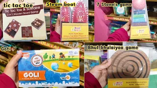 Wooden toys 🪀 Desi toy collection at Hamleys Mumbai😍 bachpan ki yaadein🤗dekh kar Dil khush hogaya