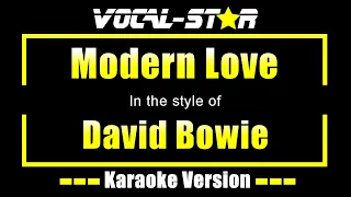 David Bowie - Modern Love (Karaoke Version) with Lyrics HD Vocal-Star Karaoke