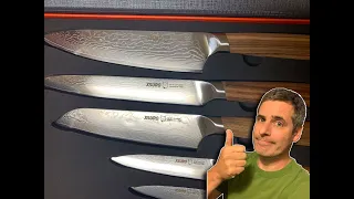 XSURO Knife (Damascus Steel) Unboxing and Review