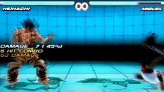 Tekken 6/Tekken 3D Heihachi Mishima Combo Video - "Raijins Wrath"