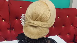 long  hair upstyle  Wedding hair upstyle    💕 롱헤어 업스타일  웨딩헤어  혼주머리 한복머리     ロングヘアウェディングヘア