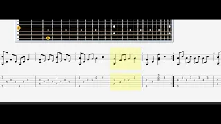 Tutorial how to play on guitar Somewhere over the rainbow tabs