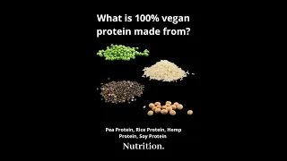 100% vegan protein #protein #vegan #shorts