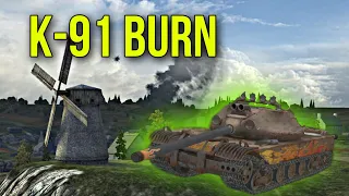 К-91 Burn без воды в Tanks Blitz