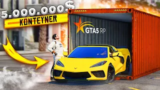 @theDonni  HAYRATDA  PREMIUM KONTENERDAN EXKLUZIV MOSHINA CHIQDI   - GTA 5 RP Rockford