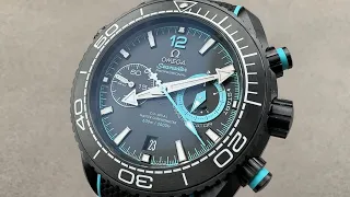 Omega Seamaster Planet Ocean ETNZ Deep Black Chronograph 215.92.46.51.01.003 Omega Watch Review