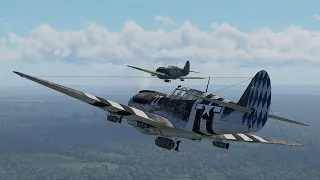 [WarThunder cinematic] P-40E Kittyhawk