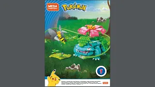 Venussaur vs Beedrill Duel Instructions | Pokémon | Mega Bauanleitung | FVK76 | Mega Construx | B.1