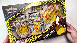 Opening a Pikachu VMax Special Collection Box!