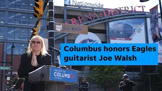 Eagles guitarist Joe Walsh gets ceremonial street named after him in Columbus.