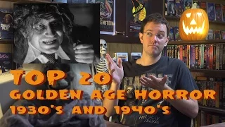 Top 20 Golden Age Horror - Monster Madness X day #4