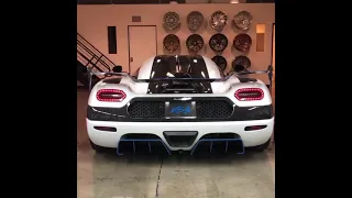 KOENIGSEGG AGERA RS COLD START