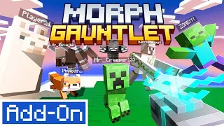 Morph Gauntlet Add-On | Early Showcase | Minecraft Marketplace Addon