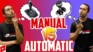 Manual Car vs Automatic Car Difference, Pros & Cons #shorts