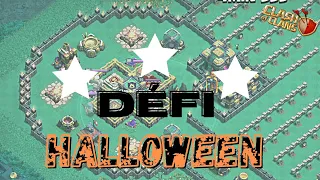 FAIRE 3 ÉTOILES SUR LE DÉFI D'HALLOWEEN ?! |Clash of Clans|