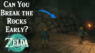 Can You Break The Rocks Covering The Murals EARLY? - Zelda: Tears of the Kingdom