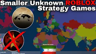 Smaller unknown Roblox strategy games (Roblox)