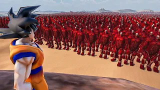 CAN GOKU STOP 1,000 COLOSSAL TITAN - Ultimate Epic Battle Simulator 2  UEBS 2