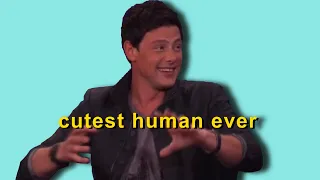 cory monteith being cute for 6 minutes straight