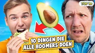 10 DINGEN DIE ALLE BOOMERS DOEN!