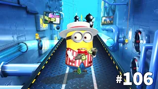 Despicable Me Minion Rush - Barker Minions 12,175 meters on Gru's Rocket at Gru's Lab | EPISODE 106