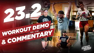 23.2  *ALL FITNESS LEVELS* // CrossFit Open LIVE Demo & Commentary