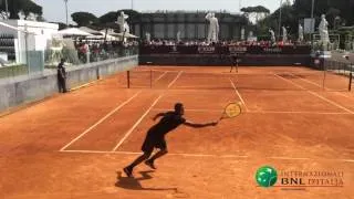 Che mine! Kyrgios e Fritz in allenamento #ibi16