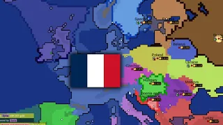 Ages Of Conflict World War Simulator - Trying to conquer the world with France (Modern Day)